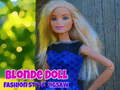 Spill Blond dukke motestil puslespill online