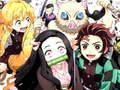 Spill Nezuko Tanjiro Puslespill online