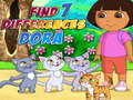 Spill Finn 7 forskjeller med Dora online