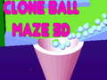 Spill Klon Ball Labyrint 3D online