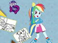 Spill Fargebok Equestria Girls online