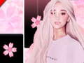 Spill Ariana Grande Piano Fliser Rosa, Musikk & Magi online