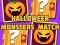 Spill Halloween Monstre Match online