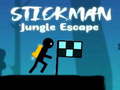 Spill Stickman Jungle Flukt online