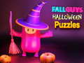 Spill Fall Guys: Halloween Puslespill online