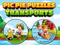 Spill Bilde Puslespill Transport online