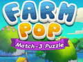 Spill Farm Pop Match-3 Puslespill online