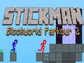 Spill Stickman Blockworld Parkour 2 online