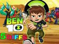 Spill Ben 10 5 Forskjeller online