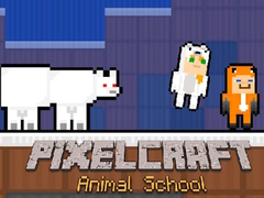 Spill PixelCraft Dyreskole online