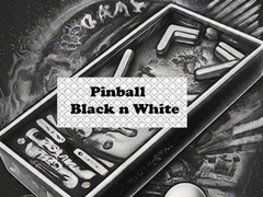 Spill Pinball Svart og Hvit online