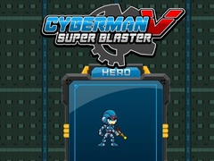 Spill Cybermann mot Super Blaster online