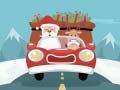Spill Juleferden til Santa med gaver: Puslespill online