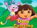 Spill Dora Fargelegging online