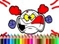 Spill Tilbake til skolen: Emoji Fargelegging online Spill Tilbake til skolen: Emoji Fargelegging online