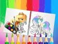Spill Søtt Pony Fargebok online Spill Søtt Pony Fargebok online