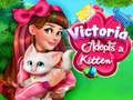 Spill Victoria adopterer en kattunge online Spill Victoria adopterer en kattunge online