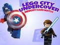 Spill LEGO CITY Hukommelsesspill med Kort online Spill LEGO CITY Hukommelsesspill med Kort online