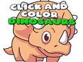 Spill Klikk og Farg Dinosaurer online Spill Klikk og Farg Dinosaurer online