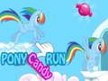 Spill Pony Godteri Løp online Spill Pony Godteri Løp online