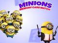 Spill Minions Hukommelseskort Match online Spill Minions Hukommelseskort Match online