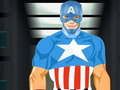 Spill Kle på Captain America online Spill Kle på Captain America online