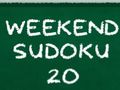Spill Helgesudoku 20 online Spill Helgesudoku 20 online