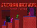 Spill Stickman Brødre Nether Parkour online Spill Stickman Brødre Nether Parkour online