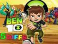 Spill Ben 10 5 Forskjeller online Spill Ben 10 5 Forskjeller online