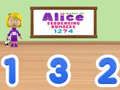 Spill Alice's Verden: Sekvensering av Tall online Spill Alice's Verden: Sekvensering av Tall online