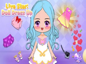 Spill Live Star Doll Dress Up online