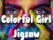 Spill Fargerik Jente Puslespill online