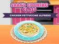 Spill Saras Matlagingsklasse: Kylling Fettuccine Alfredo online