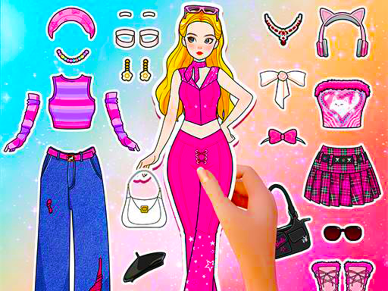 Spill Paper Doll Diary: Dress Up DIY online