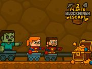 Spill 2 Player Blockminer Escape online