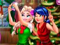 Spill Marihøne og Elsas juleselfie online