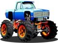 Spill Monster Truck Puslespill online