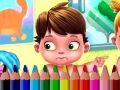 Spill Tilbake til Skolen: Baby Fargebok online