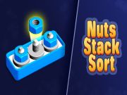 Spill Nøtter stack sortering: nøtter og bolter online