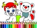 Spill Tilbake til skole: Babydukke Fargelegging online