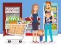 Spill Glad Shopping Puslespill online