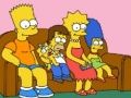 Spill Simpsons Puslespill online
