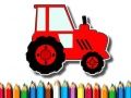 Spill Enkel Barnmaleri - Traktor online