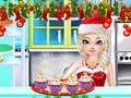 Spill Søster Prinsesse Jule Cupcake Maker online