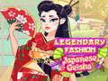 Spill Legendarisk mote av japansk geisha online