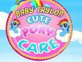 Spill Baby Taylor: Søt Ponypleie online