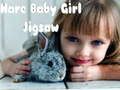 Spill Hare Baby Jente Puslespill online