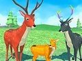 Spill Hjorte Simulator: Dyrefamilie online