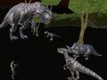 Spill Midnatt Flerspiller Dinosaurjakt online