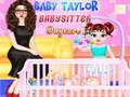 Spill Baby Taylor Barnevakt Barnehage online